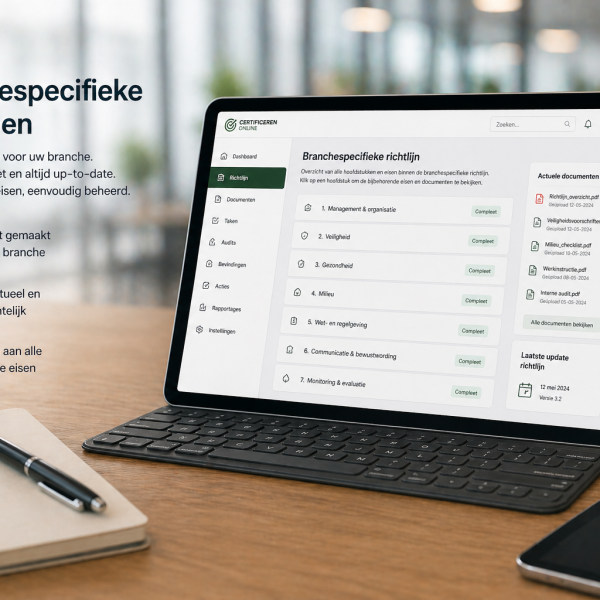 Branchespecifieke-richtlijnen